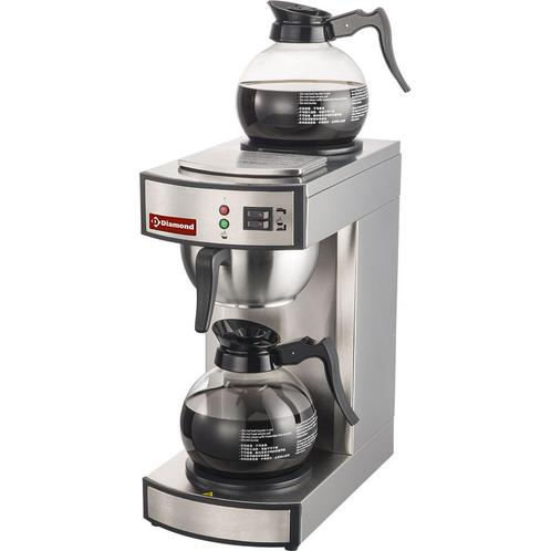 Koffiepercolator - 1 Groep + 2 Verwarmplaten - Halfautomatis, Zakelijke goederen, Horeca | Keukenapparatuur, Nieuw in verpakking