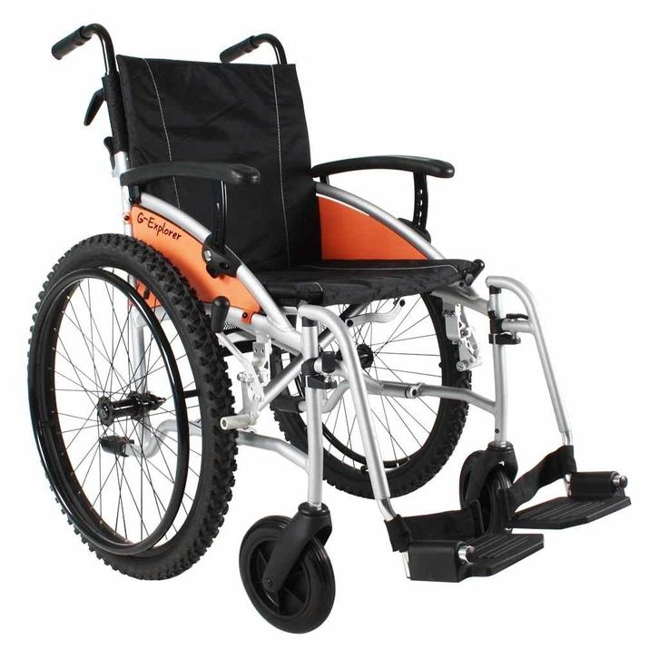 Rolstoel G-Explorer (12,5 kg) | Excel | Zitbreedte 45 cm | F, Diversen, Rolstoelen, Ophalen of Verzenden