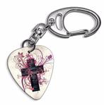 Plectrum ketting of sleutelhanger van een kruis cross, Verzamelen, Ophalen of Verzenden, Nieuw