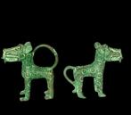 léopards - Hoofd van een figuur - Leopars Royal - bini edo -, Antiek en Kunst