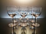 Saint Louis - Drinkglas (8) - antique port / wine glasses, Antiek en Kunst, Antiek | Glas en Kristal
