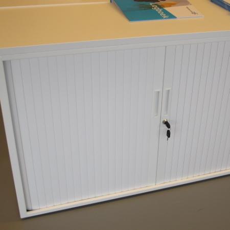 (MDK-102257) Robberechts roldeurkast wit, 73 cm hoog, Huis en Inrichting, Kasten | Roldeurkasten en Archiefkasten, Nieuw, Ophalen of Verzenden