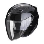 Scorpion EXO-230 Solid Zwart Jethelm, Motoren, Verzenden, Jethelm, XXL, Nieuw met kaartje