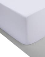 HEMA Hoeslaken jersey 160x200 wit korting, Verzenden, Nieuw, Wit