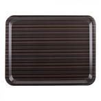 Dienblad | Melamine | Houtlook | Stapelbaar | 375x265mm, Verzenden, Nieuw in verpakking