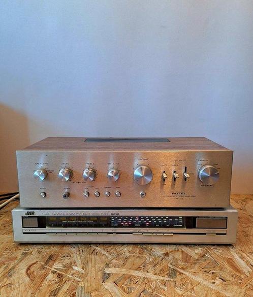 Rotel, JVC - RA-412 Stereo Pre Main Amplifier and JVC T-K20L, Audio, Tv en Foto, Radio's