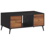 vidaXL Salontafel 90x50x41 cm massief gerecycled teakhout, Verzenden, Nieuw, Teakhout, 50 tot 100 cm