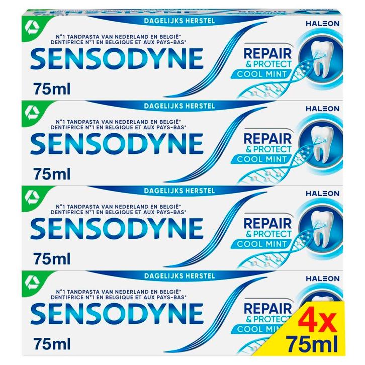 Sensodyne Repair & Protect Cool Mint Tandpasta, Sieraden, Tassen en Uiterlijk, Uiterlijk | Mondverzorging, Nieuw, Verzenden