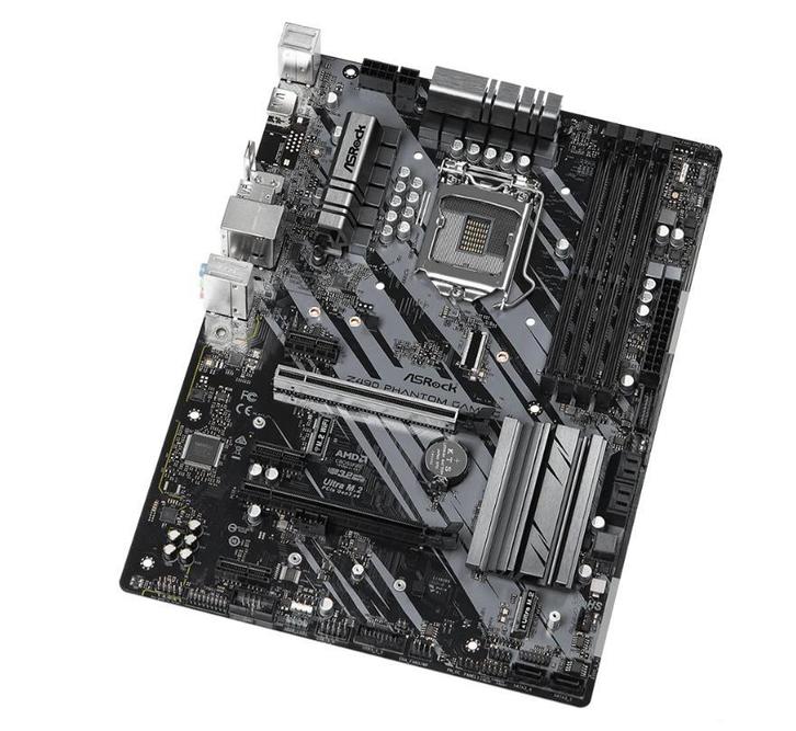 ASRock Z490 Phantom Gaming 4 LGA1200, Computers en Software, Moederborden, DDR4, Intel, Refurbished, Ophalen of Verzenden