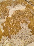 Fantastico tendone vintage dalla fantasia con alberi / made