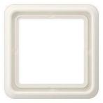 Jung CD500 afdekraam 1-voudig crèmewit - CD581W, Doe-het-zelf en Verbouw, Elektra en Kabels, Nieuw, Stopcontact