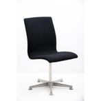 Fritz Hansen Oxford design stoel zwart stof gebruikt