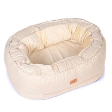 Orthopedische hondenmand 75x55x18cm beige beschikbaar voor biedingen
