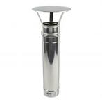 Compleet RVS set Ø130mm voor pizzaoven of buitenkachel (1, Ophalen of Verzenden, Nieuw