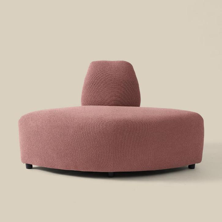 *WOONWINKEL* 1/4 Element Rond - Brick Pixie 55, Huis en Inrichting, Banken | Bankstellen, Nieuw, Verzenden