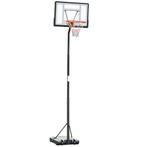 Basketbalstandaard - Verstelbaar - Mobiel - Zwart, Sport en Fitness, Basketbal, Ophalen of Verzenden, Nieuw