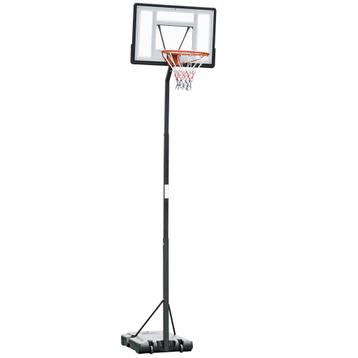 Basketbalstandaard - Verstelbaar - Mobiel - Zwart beschikbaar voor biedingen