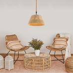 Rotan Hanglamp – Handgeweven Plafondlamp in Landelijke Stijl, Huis en Inrichting, Lampen | Hanglampen, Verzenden, Nieuw
