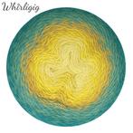 Scheepjes Whirligig - 203 teal to yellow - Luxe Wol Garenc, Hobby en Vrije tijd, Breien en Haken, Ophalen of Verzenden, Nieuw