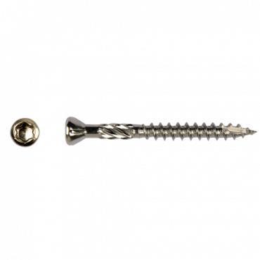 Hardhoutschroef VZK-T * 5x50 Inox C2 (T-25) verpakt per 200, Doe-het-zelf en Verbouw, IJzerwaren en Bevestigingsmiddelen, 50 tot 100 mm