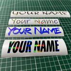 Custom Gepersonaliseerde Naam Stickers -    20cm, Verzenden