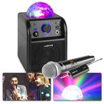 Vonyx SBS50B accu Bluetooth karaoke set met draadloze microf