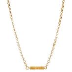Gouden jasseron collier 14 krt, Sieraden, Tassen en Uiterlijk, Kettingen, Ophalen of Verzenden, Nieuw
