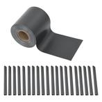 [en.casa] Privacyfolie voor hek 35 m antracietgrijs mat RAL, Tuin en Terras, Schuttingen, Verzenden, Nieuw