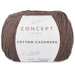 Katia Concept Cotton-Cashmere - 60 bruin - Garen, Ophalen of Verzenden, Nieuw