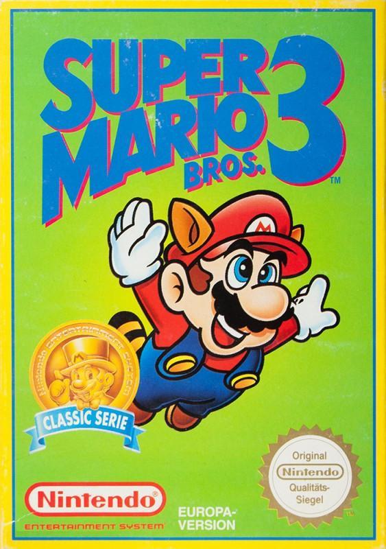 Super Mario Bros 3 (Classic Serie) (verpakking Duits) (Ni..., Spelcomputers en Games, Games | Nintendo NES, Gebruikt, Verzenden