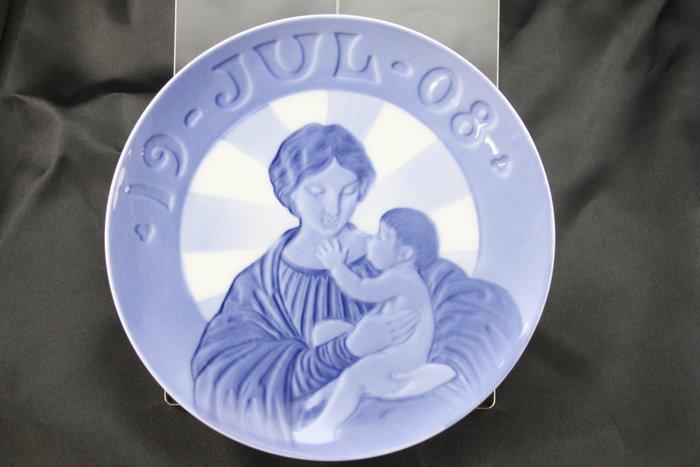 Royal Copenhagen - Bord - Porselein - De eerste kerstbord, Antiek en Kunst, Antiek | Glas en Kristal