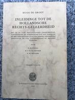 Inleidinge tot de Hollandsche rechts-geleerdheid, Boeken, Gelezen, Hugo de Groot, 20e eeuw of later, Verzenden