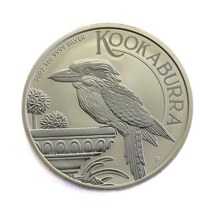 Australië. 1 Dollar 2022 - Kookaburra, Postzegels en Munten, Edelmetalen en Baren