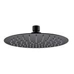 Hoofddouche rond Space BWS 25 cm Mat Zwart, Ophalen of Verzenden, Nieuw, Kraan