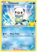 Oshawott 21/25 Promo 25TH ANNIVERSARY MC DONALDS, Ophalen of Verzenden, Nieuw, Losse kaart, Foil