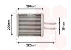 KACHEL RADIATEUR VOOR DAEWOO LANOS 1998-2009 96190674, Auto-onderdelen, Ophalen of Verzenden, Nieuw