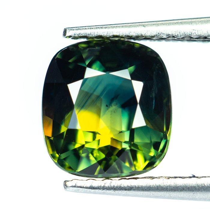 Zonder minimumprijs Saffier - 2.44 ct - Bellerophon Gemlab -, Sieraden, Tassen en Uiterlijk, Edelstenen