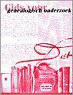 Gids voor genealogisch onderzoek in Nederland 9789028862791, Boeken, Verzenden, Gelezen