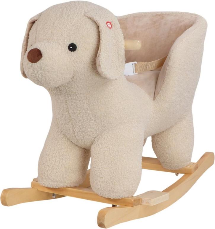 MamaLoes Hond Hummel Bouclé Hobbeldier, Kinderen en Baby's, Speelgoed | Babyspeelgoed, Nieuw, Verzenden