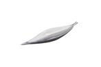 Handgemaakte decoratieve kom SILVER LEAF 41cm zilver, Ophalen of Verzenden, Nieuw