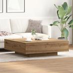 vidaXL Salontafel Artisan Eiken 100x100x31 cm Samengesteld, 100 tot 150 cm, Verzenden, Vierkant, Nieuw