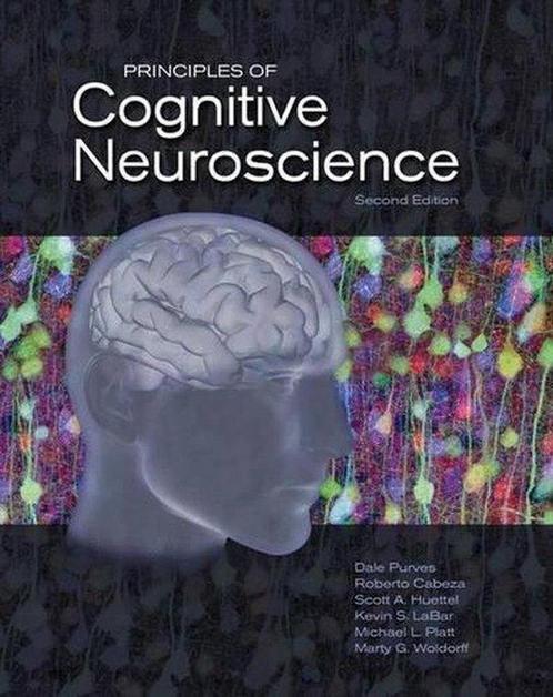 9780878935734 Principles of Cognitive Neuroscience, Boeken, Schoolboeken, Zo goed als nieuw, Verzenden