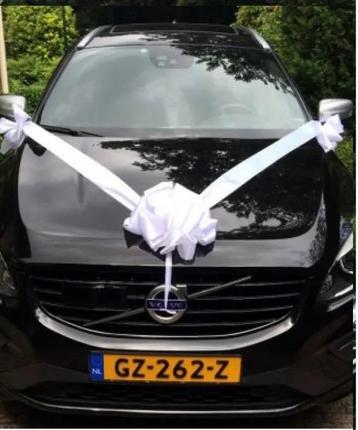 Trouwauto strik met zuignap beschikbaar voor biedingen