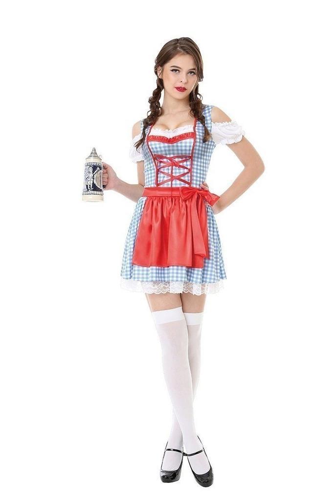 Dirndl Jurk Oktoberfest Beieren, Kinderen en Baby's, Carnavalskleding en Verkleedspullen, Nieuw, Verzenden