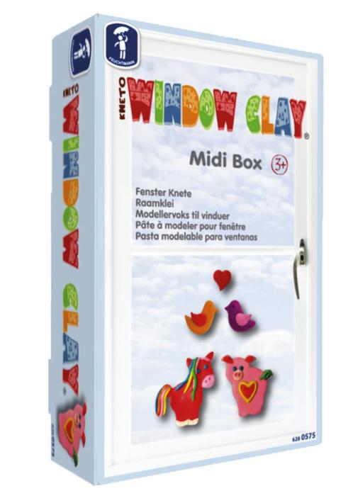 KNETO Raamklei - midi box (Basis knutselmateriaal), Kinderen en Baby's, Speelgoed | Educatief en Creatief, Knutselen, Nieuw, Verzenden