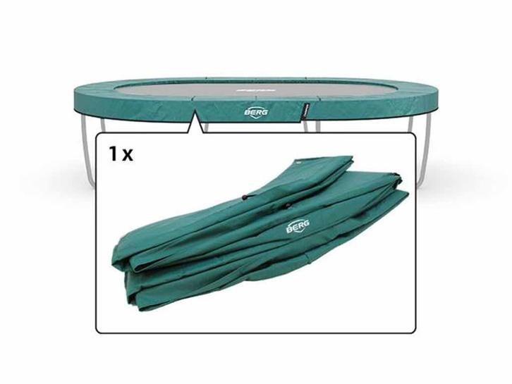 Trampoline Rand ovaal Berg Champion Grand 350x250 cm Groen, Kinderen en Baby's, Speelgoed | Buiten | Trampolines, Nieuw, Ophalen of Verzenden