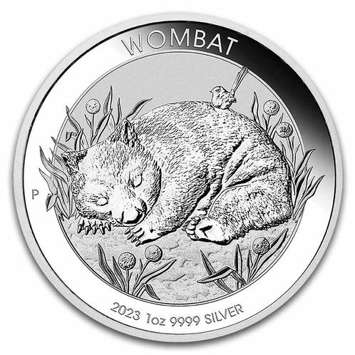 Wombat 1 oz 2023, Postzegels en Munten, Munten | Oceanië, Losse munt, Zilver, Verzenden