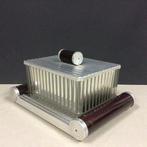 Koektrommel - Metaal, hout, spiegel en glas - bonbonniere