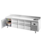 GGM Gastro | Koelwerkbank Premium PLUS - 2452x700mm - met 1, Verzenden, Nieuw in verpakking
