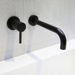 Wastafelmengkraan Luca Sanitair Bongio Inbouw 16cm Uitloop, Nieuw, Ophalen of Verzenden, Wasbak of Wastafel